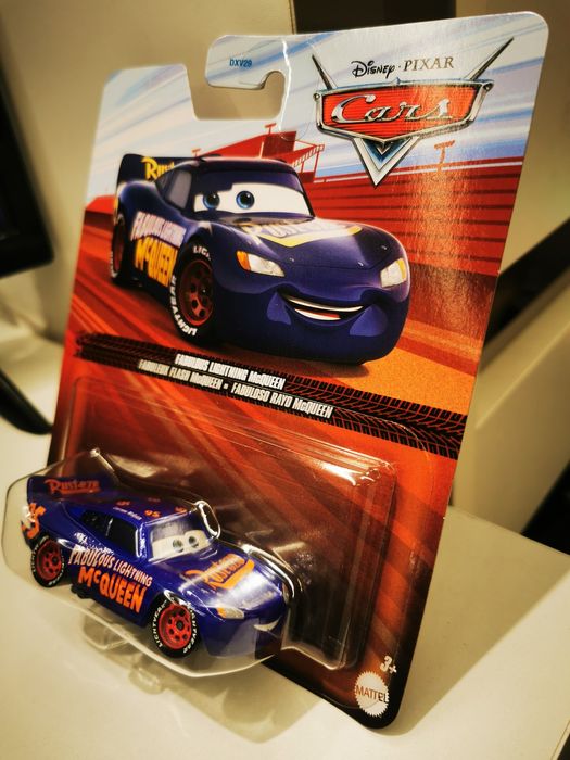 Faísca McQueen Fabuloso CARS 1/55