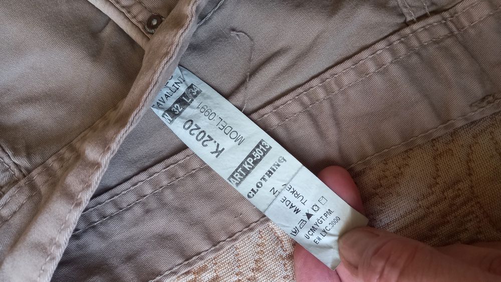 Бриджи джинсовые, мужские, р.44, 46, 48