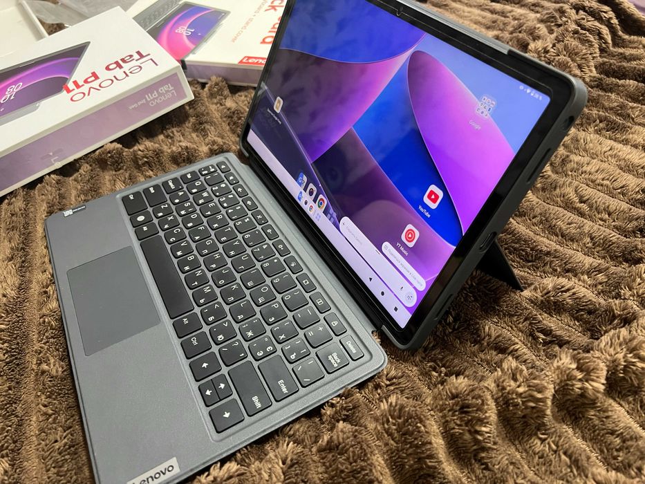 Lenovo Tab P11 (2nd Gen). Повний комплект: Клавіатура + Чохли + Чеки