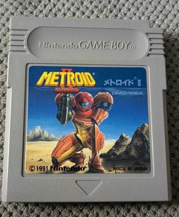 Metroid II 2 Return of Samus oryginalna GB GBC GBASP Nintendo Game Boy
