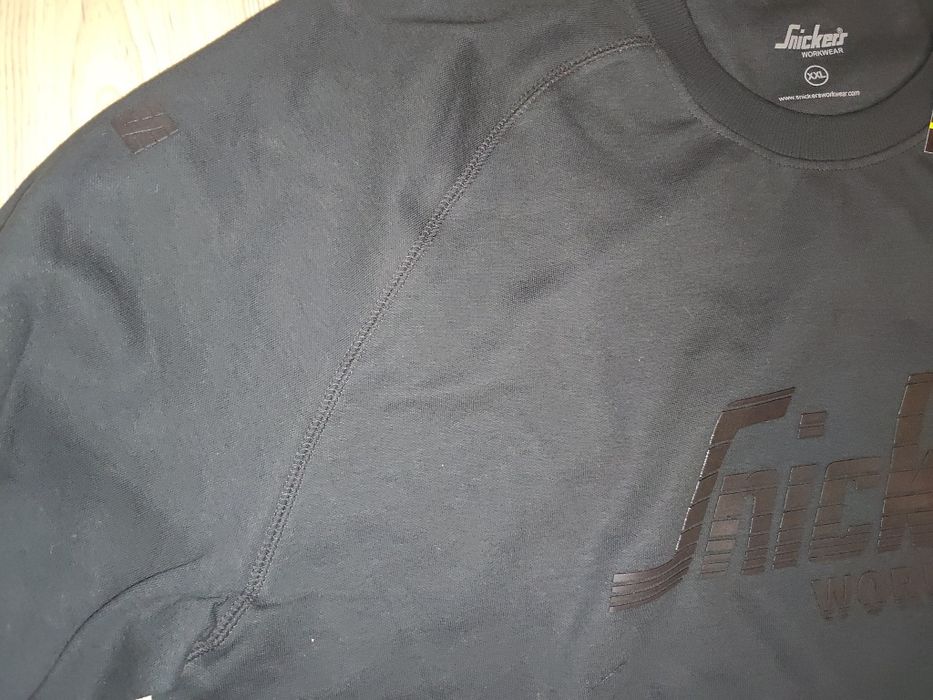 L Snickers Logo 2892 bluza robocza AllBlack