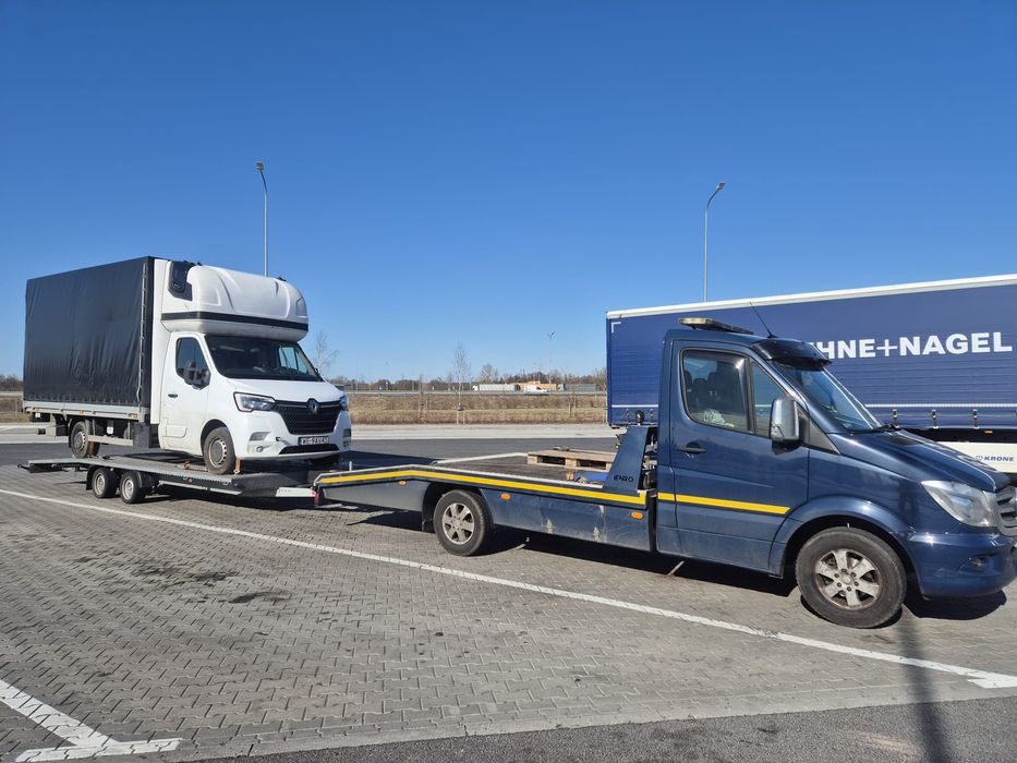 Auto Pomoc Laweta Autolaweta Holowane