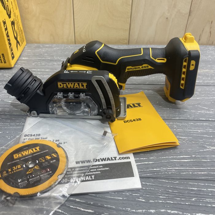 Інструмент для відрізання DEWALT DCS438 20V MAX XR