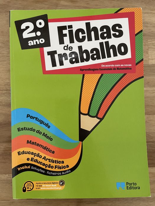 Livro 2.º ano ficha de trabalho
