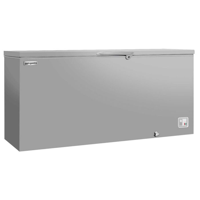 Arca de congelação horizontal - 1804x695mm - 534 litros - Tampa opaca em aço inoxidável