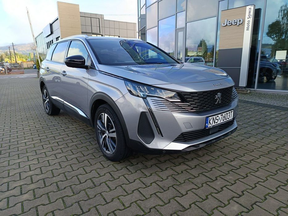 Peugeot 5008 Allure 1.2 130KM, super stan, niski przebieg, VAT23%