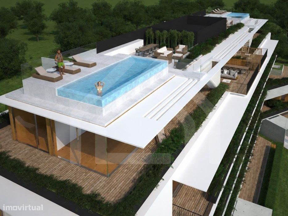 Apartamento T1 | Concrete Residence| Condomínio privado com piscina...