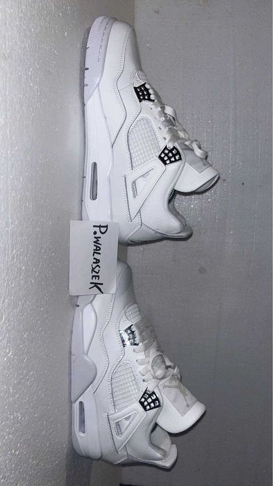 Nike Air Jordan 4 Pure Money Metalic Silver