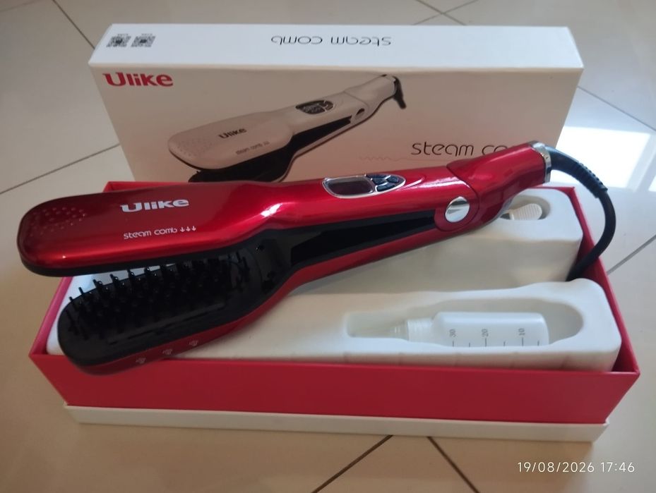 Escova a vapor Steam Comb da marca Ulike