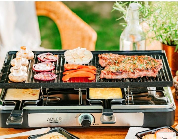 Grill elektryczny podwójna płyta