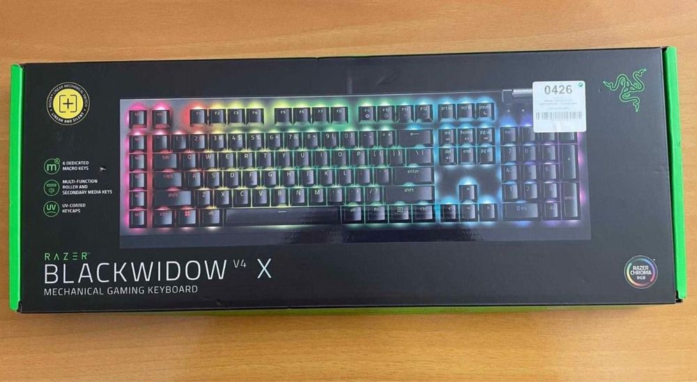 Teclado Gaming RAZER BlackWidow V4 RGB X Yellow Switch