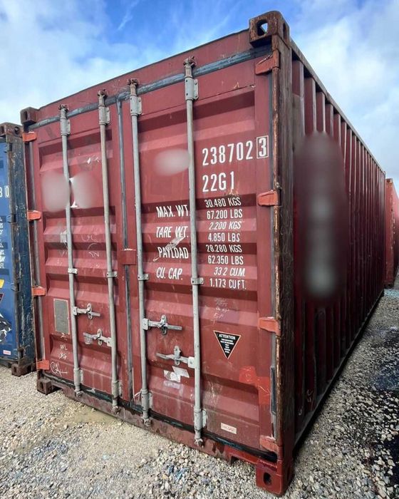 Contentor Marítimo 6 metros (20 pés)