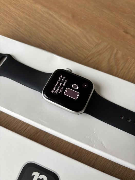 Idealny Apple Watch serii SE 44 mm SILVER PERFEKCYJNY!