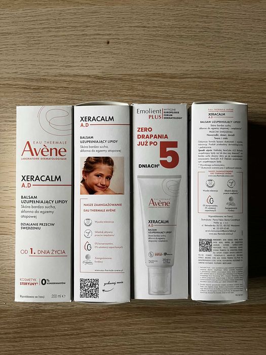 3 szt. - Balsam Avene XeraCalm A.D. 200 ml