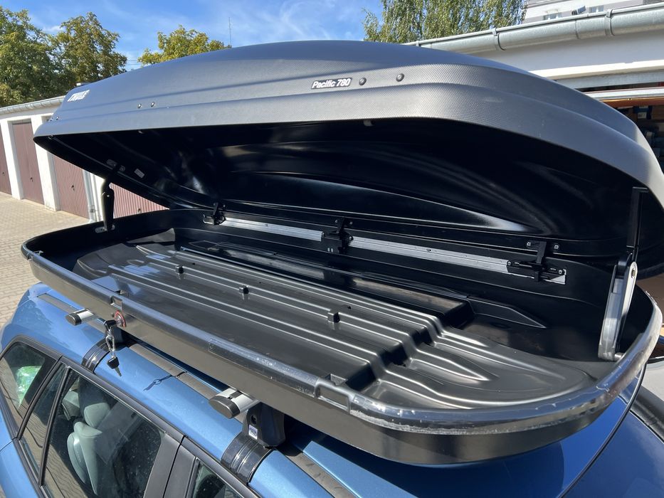 Box bagażnik dachowy wypożyczalnia wynajem Thule bagażnik rowerowy