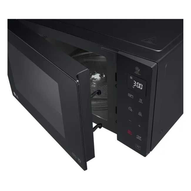 Micro-ondas com grill LG NeoChef™ MH6336GIB, 23 litros, 1000 W, Smart Inverter, EasyClean™, preto - Como novo