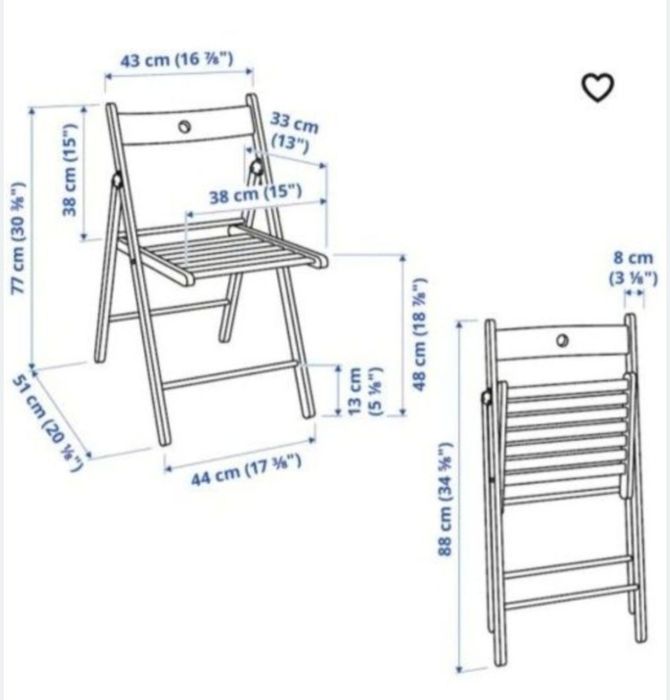 Розкладні Terje ikea