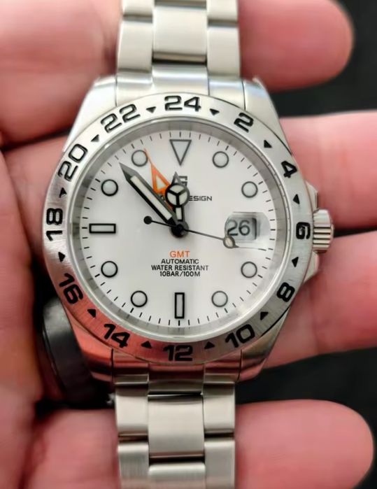 Мужские часы Pagani Design PD- 1682 Silver-White