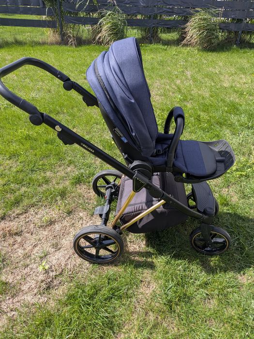 Adamex Belissa Special 2w1 gondola + spacerówka | granatowy
