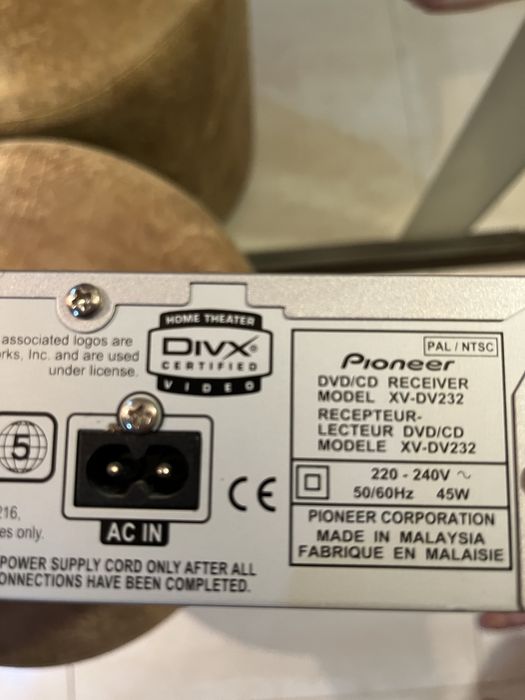 DVD програвач Pioneer DV 535V