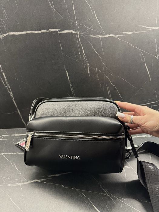 Чоловіча сумка Valentino оригінал. Крос боді Валентіно. Брендова сумка