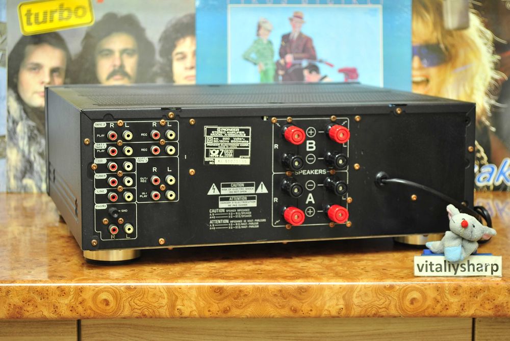 PIONEER A-656 MARK II (13s) - Reference Stereo Amplifier! 15кг 80вт