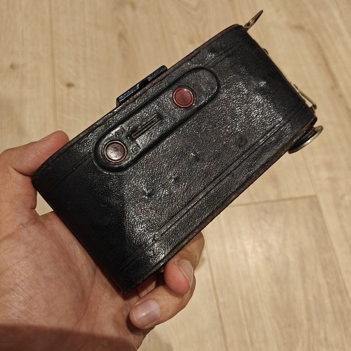 Antiga máquina fotográfica AGFA Billy Record