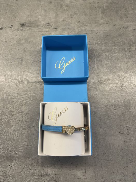 Браслет Guess голубого кольору