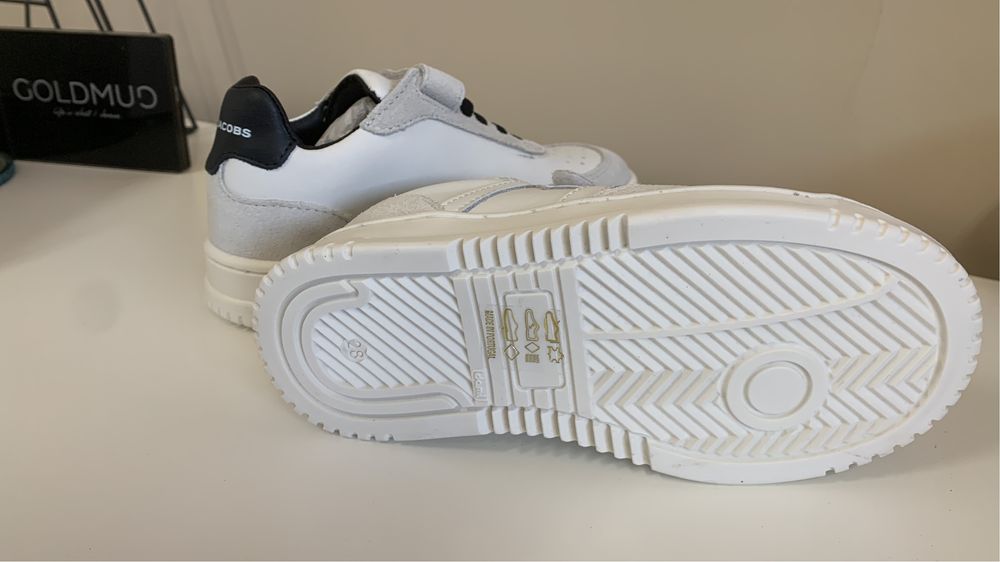 Sapatilha pele crianca Marc Javobs