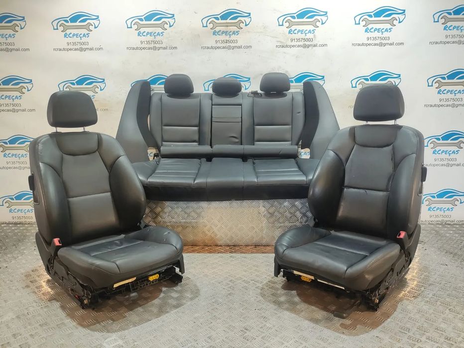 Conjunto Bancos Pele Mercedes Benz Class C W204 Sport AMG Carrinha