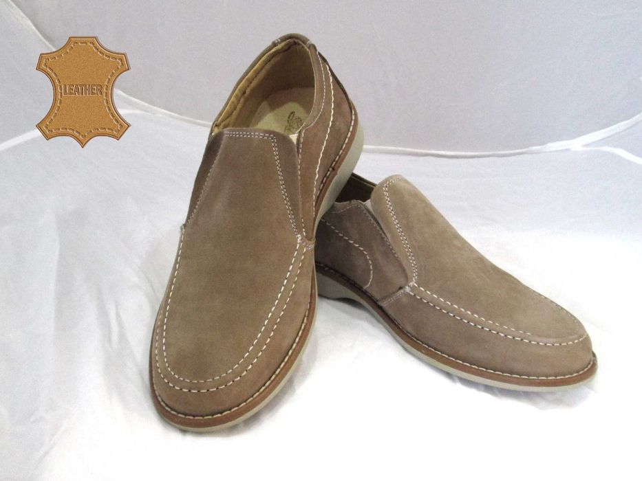 туфлі чоловічі, Італія, шкіра (нубук)