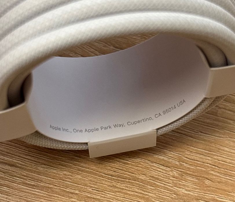 Кабель шнур оригінал A2794 2 м Type-C to Type-C 240w MacBook, iPad