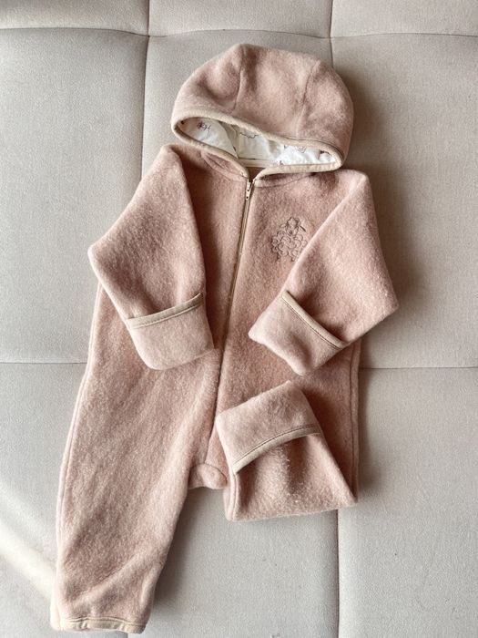 Wełniany kombinezon merino 56/62 Flokati