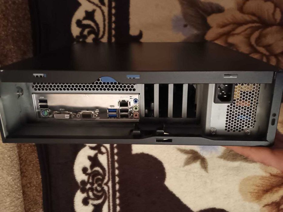 Міні компактний пк intel 4350 asrock h81m-dg4 8ddr ssd nvidia tfx