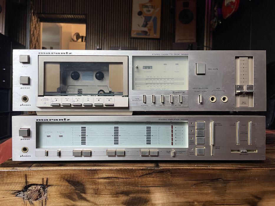 Marantz Pm 420 wzmacniacz Marantz Sd 320 deck