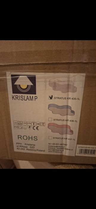 Lampa LED chmurka sufitowa