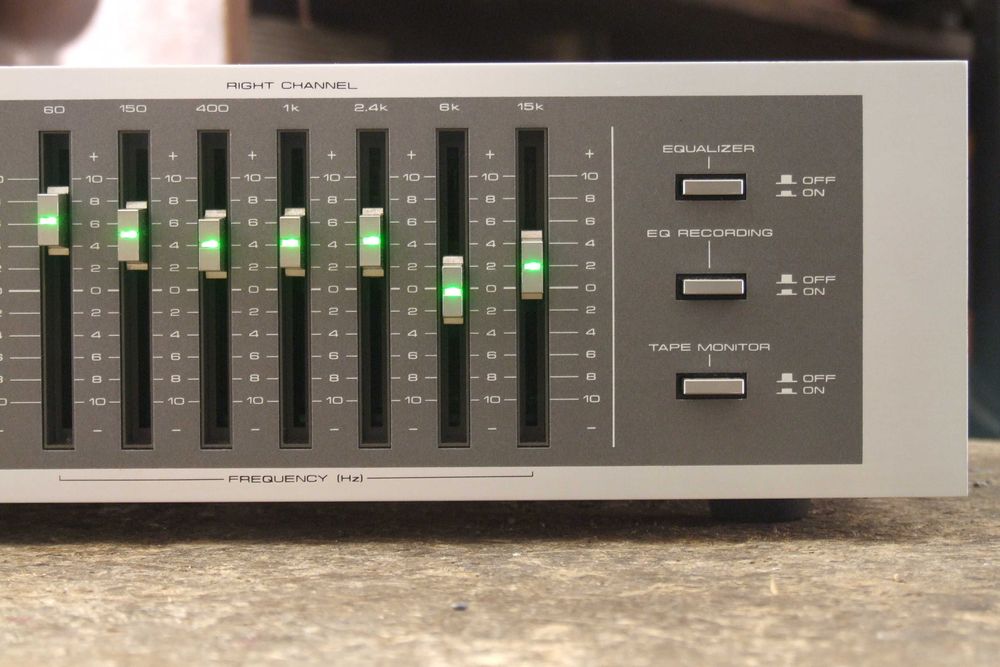 Equalizador Pioneer SG-550 de 1984 Vintage!
