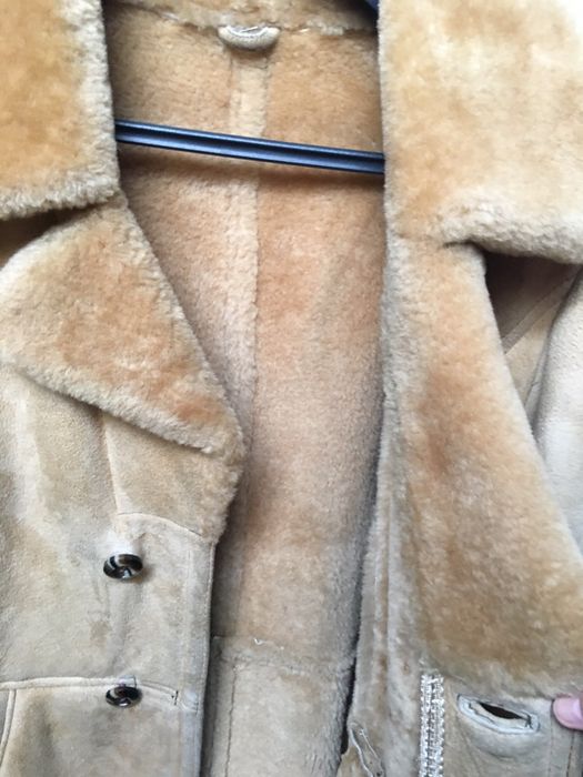 Kożuch męski PRL vintage