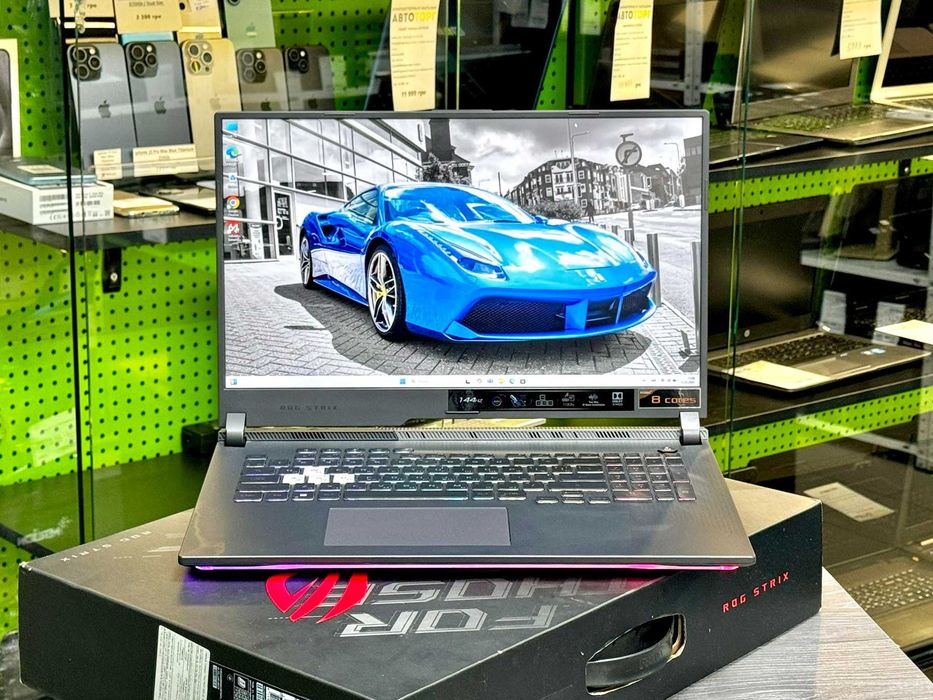 17 Дюймів ІГРОВИЙ Asus Rog Strix G713 / AMD Ryzen 7 4800H / RTX 3050Ti