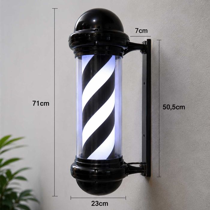 Luz de Barbearia e Cabeleireiro/Barber Pole