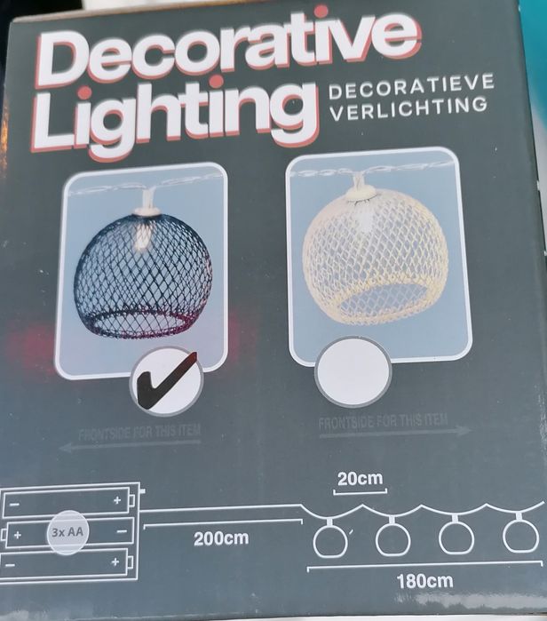 Oświetlenie Led dekoracyjne 3xAA,  dekoracja