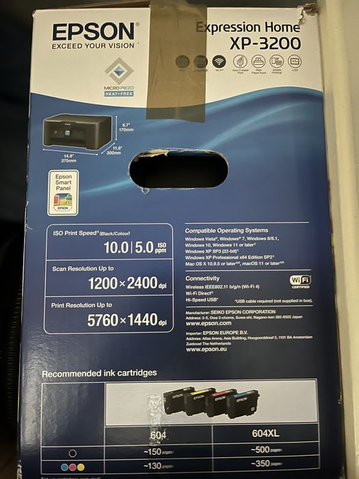 impressora EPSON Expression Home XP-3200