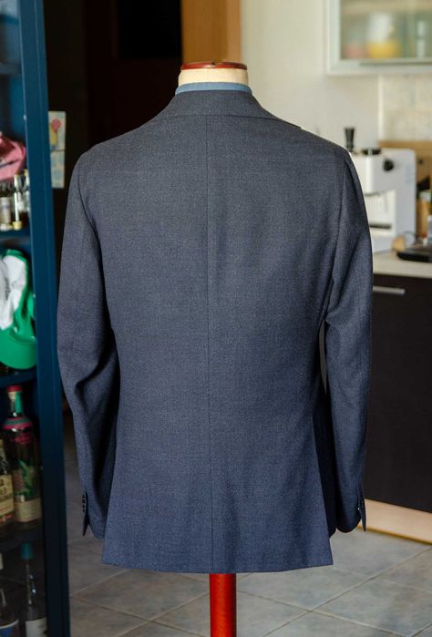 Marynarka szyta MTM, r50 (50L), 100% wełna, Gallery Tailors