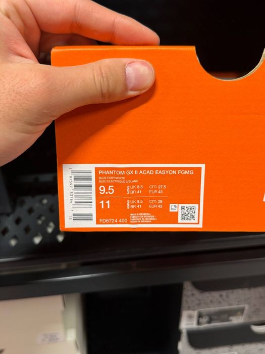 Бутси Nike Phantom GX II Academy EasyOn FG/MG (Оригінал)43-27,5см