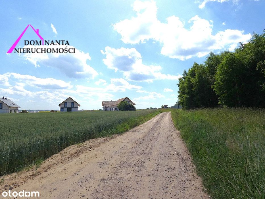 Małkowo | 1071 m² | Prąd, gaz, woda, światłowód