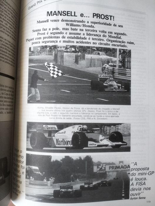 Anuário Formula 1 - 1986/87