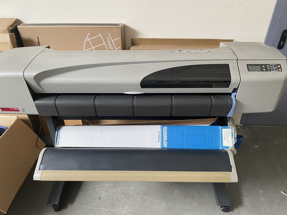 Плоттер hp Designjet 500 C7770B з підставкою