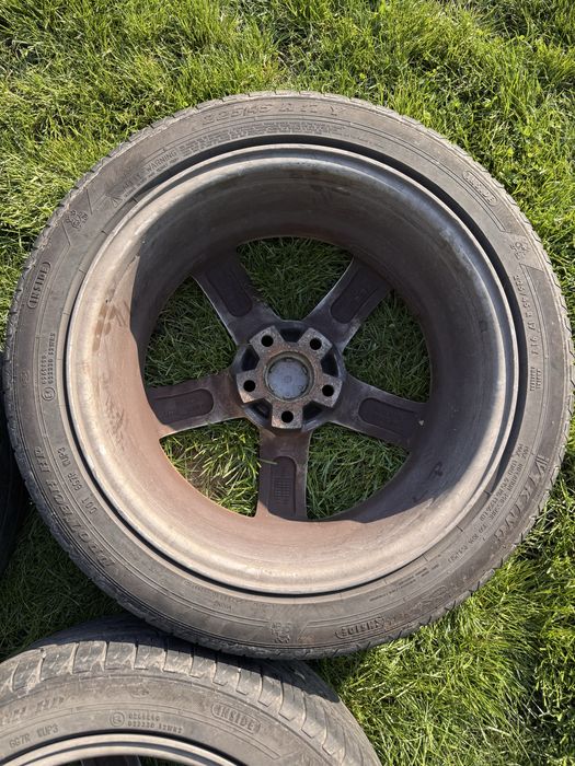 Felgi aluminiowe TEC AS2 17" 5x112 + opony Viking ProTech