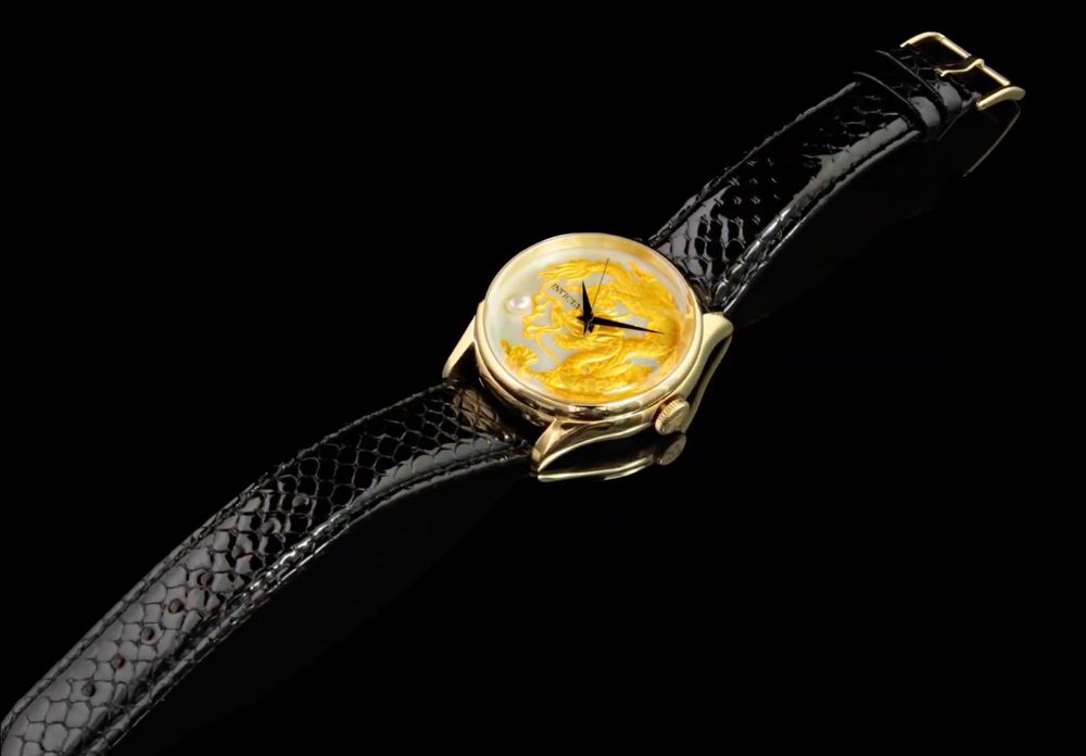 Годинник Invicta 22465 Vintage Dragon Master 46 mm. Pearl Automatic