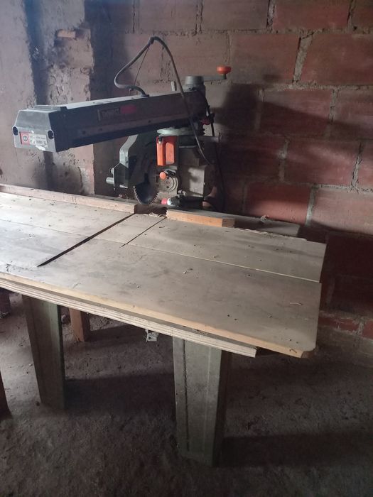 Serra de Braço Radial Vintage DeWalt / Black & Decker - Trifásica